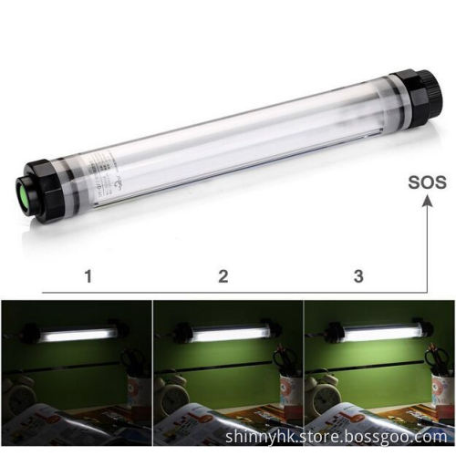 Waterproof Power Bank LED Diving Flashlight Torch
